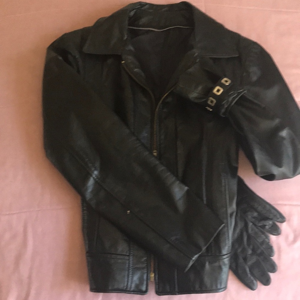 Leather jacket